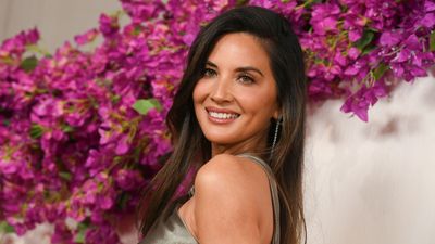 Olivia Munn cleverly uses this conventional color palette to create an extraordinary bedroom space