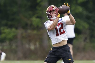 WATCH: Commanders WR Luke McCaffrey preparing for training camp