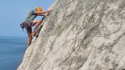 How to start sea cliff climbing: our 7-step guide