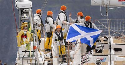 'Really special': Woman welcomed back to Scotland during round-the-world yacht race