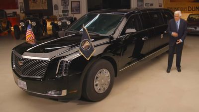 Watch Jay Leno Get an Exclusive Peek at 'The Beast'