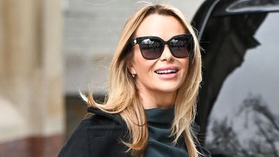 Amanda Holden's sultry black dress for Wimbledon is a figure-flattering style for all body types