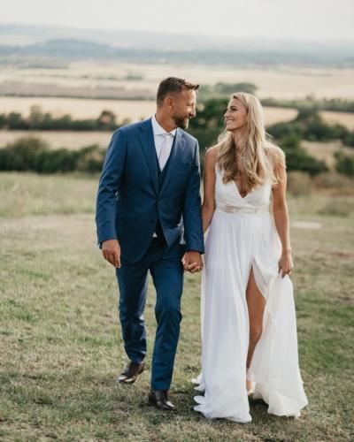 Petra Kvitova Radiates Joy In Wedding Photo With Husband