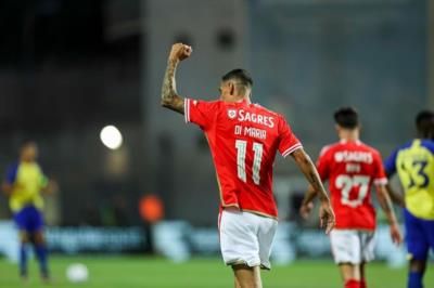 Ángel Di María's Triumphant Celebration On The Field