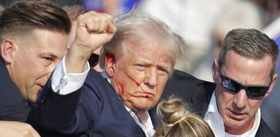 A bloodied, defiant Trump could become the defining image of the US election