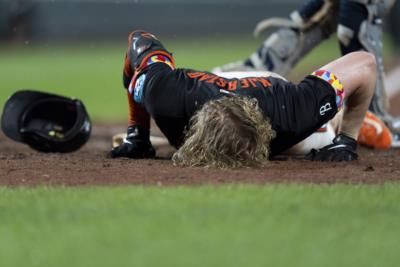 Orioles Place Kjerstad On Concussion IL After Hit