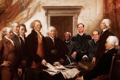 "Originalism": White supremacy in robes