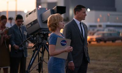Fly Me to the Moon review – Scarlett Johansson delights, but 60s space-race romance fails to lift off