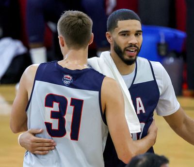 Boston’s Jayson Tatum opens up on his early impressions of Cooper Flagg
