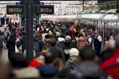Rail misery as hundreds of trains cancelled with staff choosing to watch England