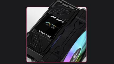 Valkyrie AL125 CPU air cooler delivers IPS screen and RGB lighting frills for under $20