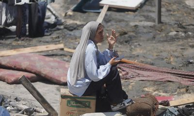 ‘The street was a pool of blood’: Gaza witnesses one of most violent weeks since first months of war