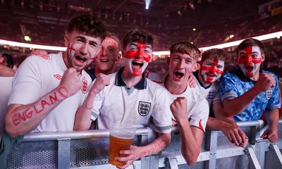 ‘Heartbreak once again’: fans in Manchester crushed by Euros final loss