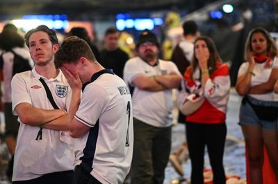 Hope Turns To Familiar Disappointment For England Fans In London
