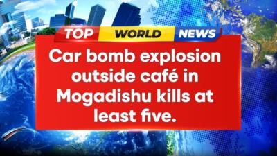 Deadly Bombing Outside Café In Mogadishu