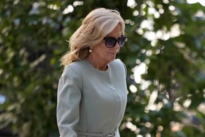 First Lady Jill Biden Speaks With Former First Lady Melania Trump