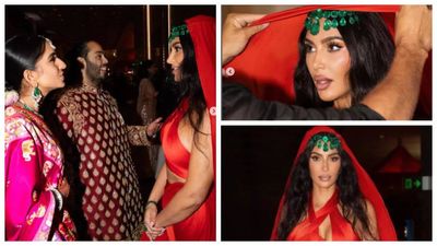 Kim Kardashian shares photos with newlyweds Anant Ambani and Radhika Merchant; says 'India has my heart'