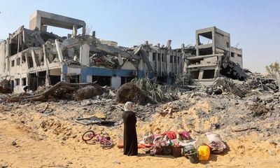 Bodies of about 60 Palestinians reportedly found after Israeli attack on Gaza City