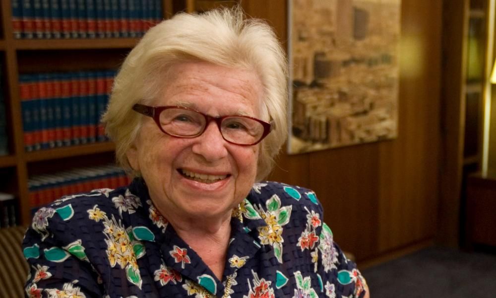 Legendary Sex Therapist Dr Ruth Dead At Age 96