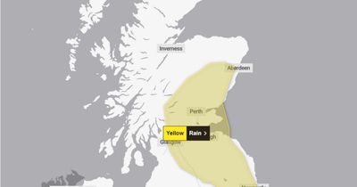 Met Office issues yellow weather warning for Scotland as heavy rains expected