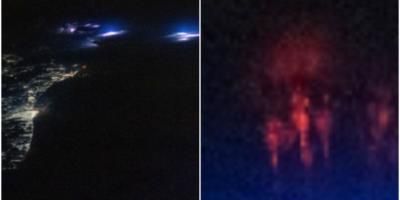 NASA Astronaut Captures Stunning Red Sprite Phenomenon…