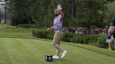 Golf Fan Hit Travis Kelce With Perfect Taylor Swift Heckle After Bad Shot