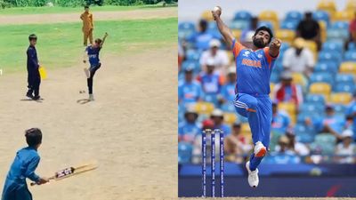 Flawless! Young Pakistani boy amazes with perfect imitation of Jasprit Bumrah's bowling action. Watch