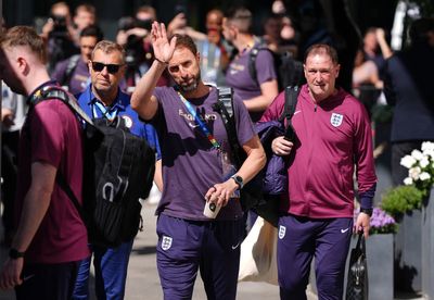 Watch: England football team arrive at Stanstead Airport after Euro 2024 final defeat