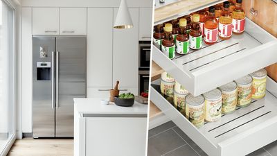 I just found the best way to make the most of small kitchen storage – and it doesn't involve drills, screws, or a whole new kitchen