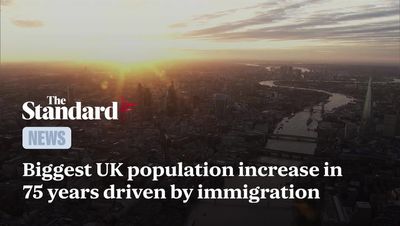 Biggest UK population increase in 75 years driven by immigration, figures suggest