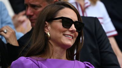 Kate Middleton's chunky gold earrings were an unexpected choice at Wimbledon - and they've just been restocked