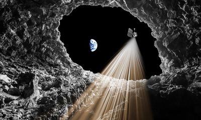 Underground cave found on moon could be ideal base for explorers