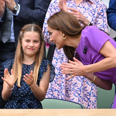Princess Kate Specifically Brought Princess Charlotte to Wimbledon Yesterday to Fulfill “A Long Held Promise”