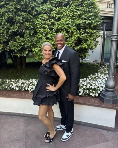 Celebrating Wife's Birthday With Stylish Couple Photo At Age 44