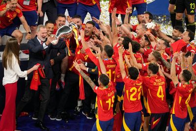 Watch: Spain Euro 2024 players meet prime minister after tournament win