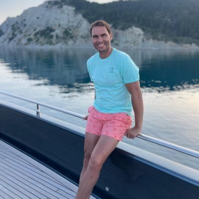 Rafael Nadal Poses Serenely In Stylish Beach Attire