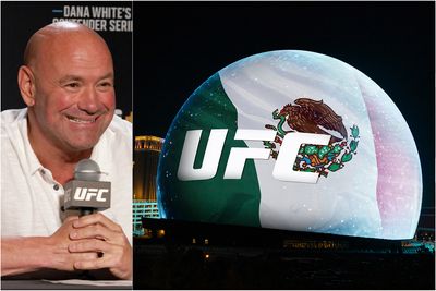 Dana White says Noche UFC at Sphere will be 10 fights, cost already at $17 million