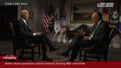 Joe Biden admits saying he wanted to put bullseye on Donald Trump was a 'mistake'