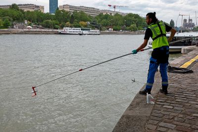 Will the Seine River be clean in time for Olympic athletes to swim?