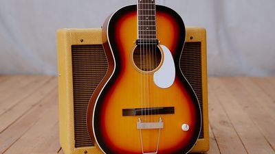 “A rubber bridge acoustic with softly muted tones that are nothing short of inspiring”: Orangewood Guitars Juniper Sunburst Live review