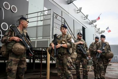 Man who stabbed a French soldier patrolling Paris ahead of Olympics is taken to psychiatric hospital