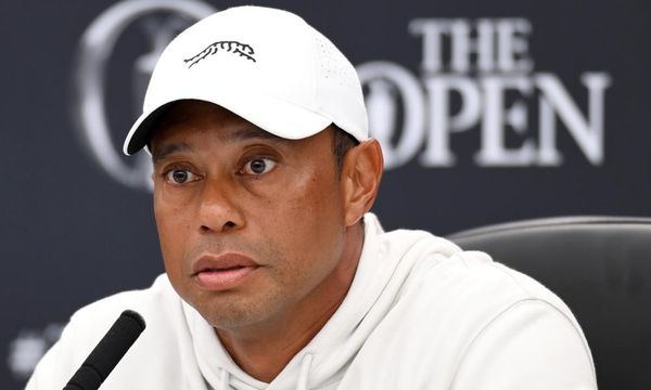 ‘He’s not a past champion’: Woods hits back at Montgomerie and dismisses retirement talk