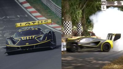 Here's Why the Lotus Evija X Crashed at Goodwood