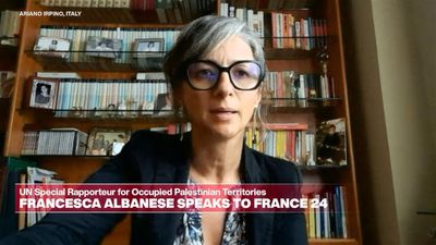 War in Gaza 'one of the most critical cases of genocide', UN rapporteur tells FRANCE 24