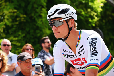 Mathieu van der Poel and Wout van Aert nearing top shape at Tour de France for Paris Olympics