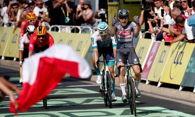 Tour de France: Jasper Philipsen sprints to third stage win after Girmay crash