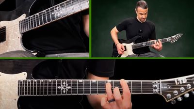 Learn classic metal riffs for beginners with Chimaira guitarist Rob Arnold