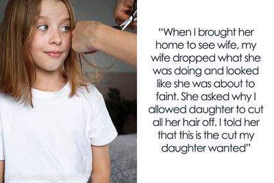 Stepmom Almost Faints Upon Seeing 14YO’s Short Hairstyle, Is Enraged At Husband Over Haircut