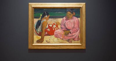 See Gauguin's art and a girl who glows