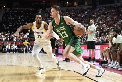 Boston Celtics – Los Angeles Lakers postgame in Las Vegas Summer League